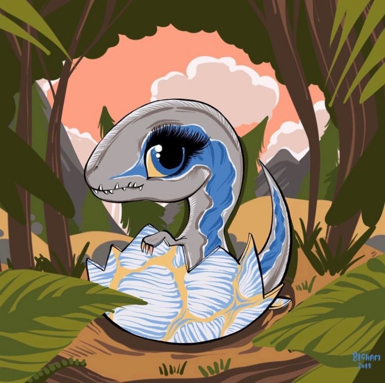 Велоцераптор Блу Велоцераптор Блу