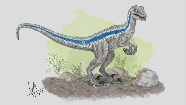 Ютараптор Блю