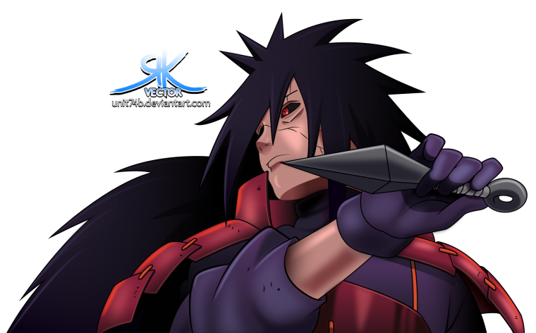 Прическа Учихи Мадары