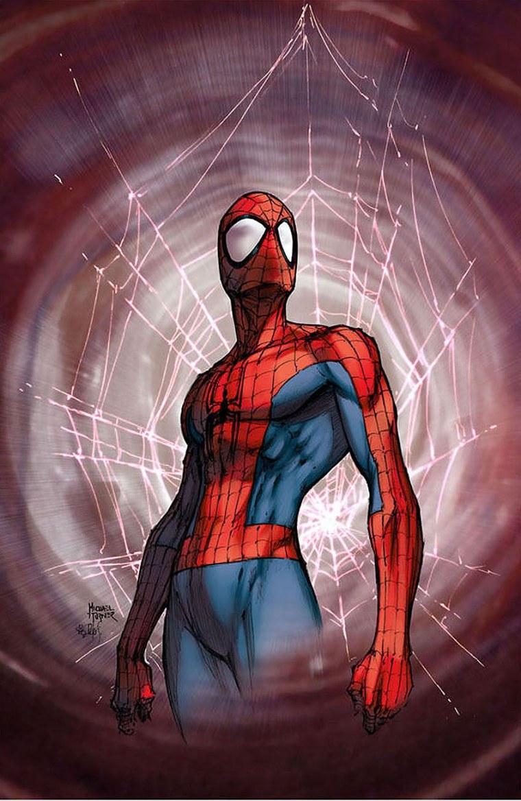Человек паук арт
