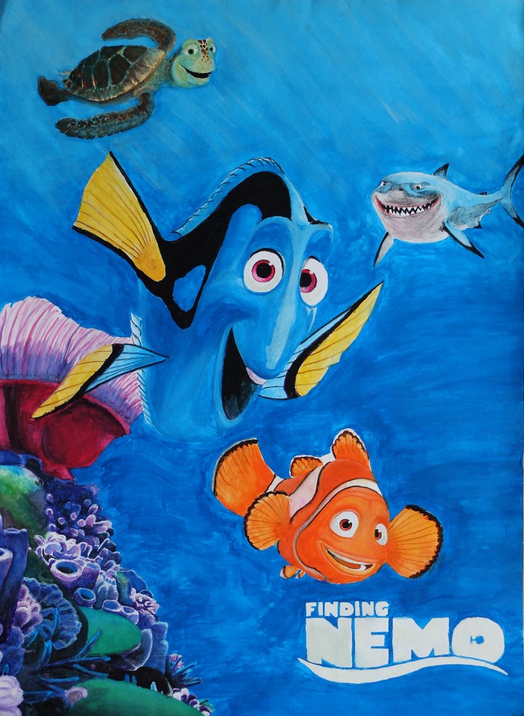 Медуза из в поисках Немо