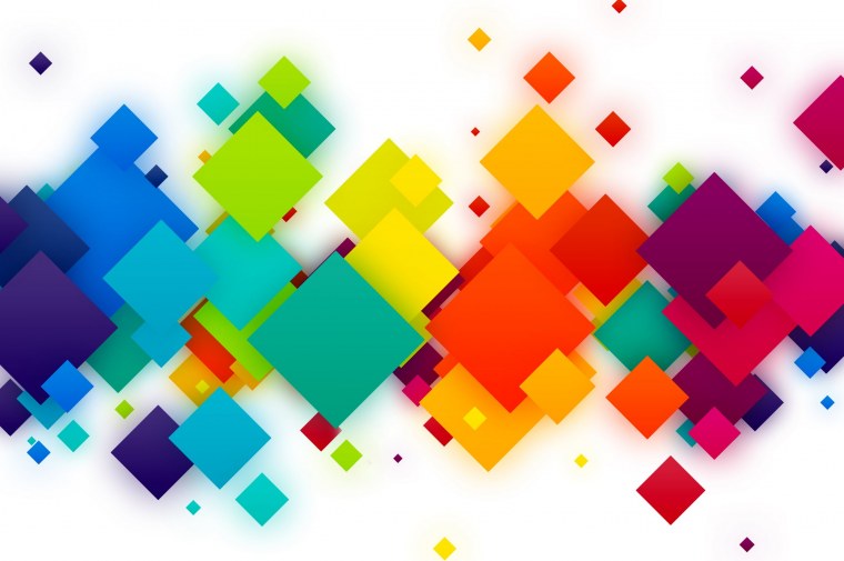 Яркие геометрические фигуры