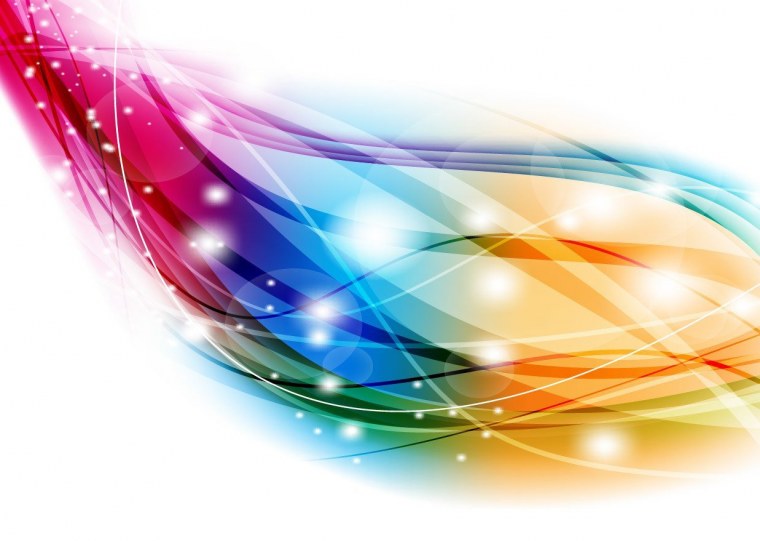 Разноцветные линии фон