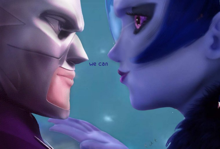 Леди баг и Маюра и Бражник