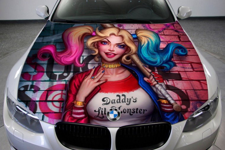 Автовинил Харли Квинн