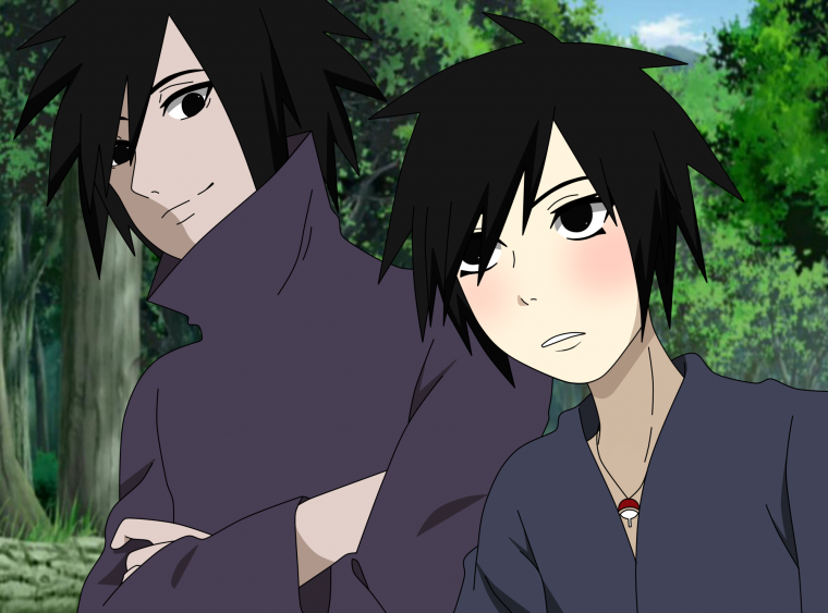 Изуна Учиха и Итачи