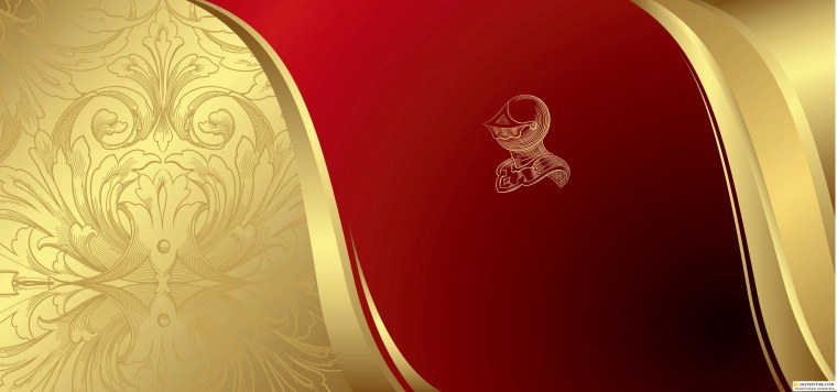 Красный фон с узорами