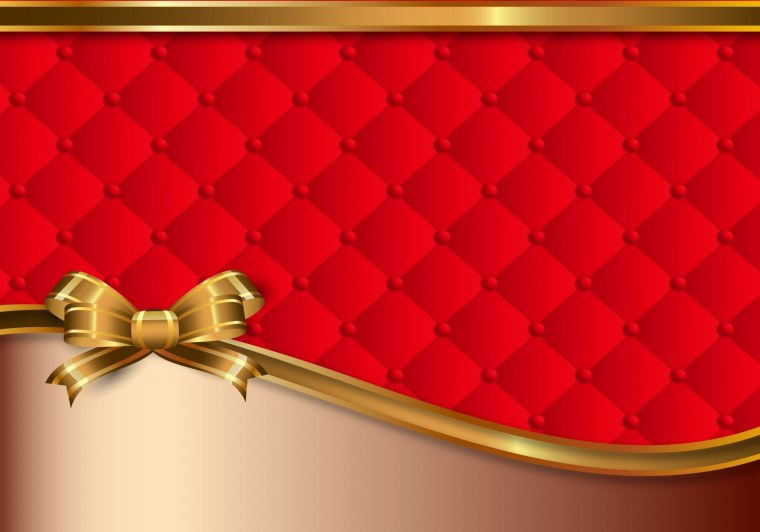 Красный фон с узорами