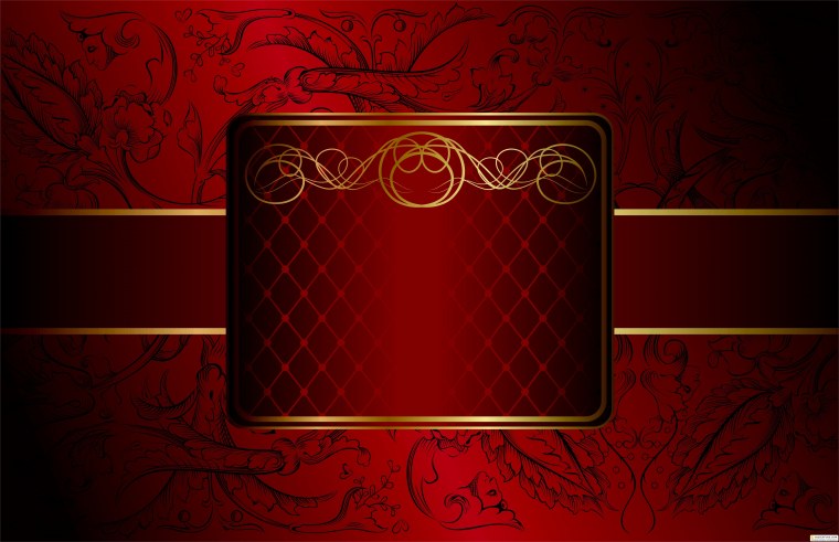 Красные блестки