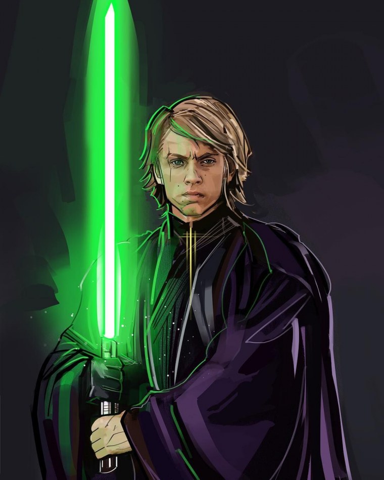 Звездные войны Энакин Скайуокер и люк