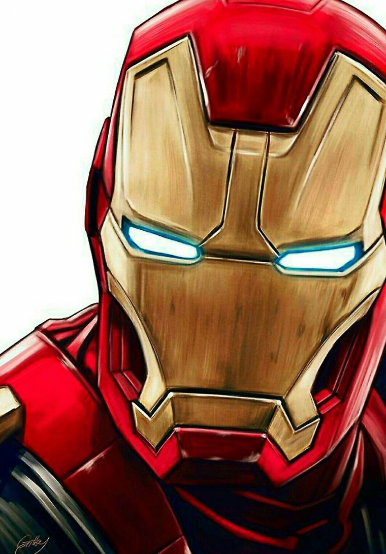 Марвел Железный человек арт