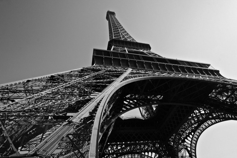Эйфель башня монохром
