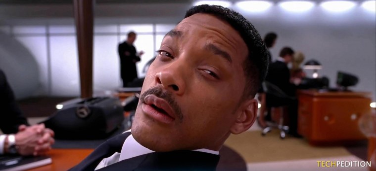 Уилл Смит люди в черном 3