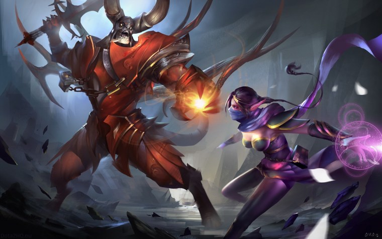 Doom Dota 2 Art