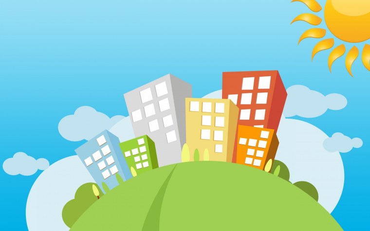 Изображение города для детей