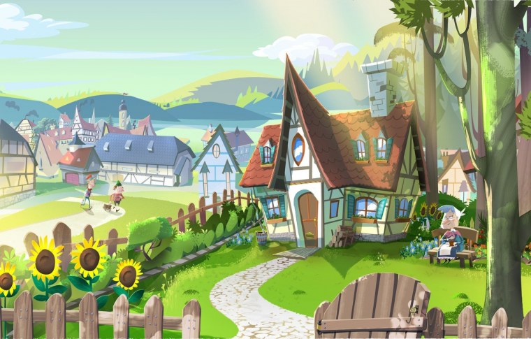 Сказочный город