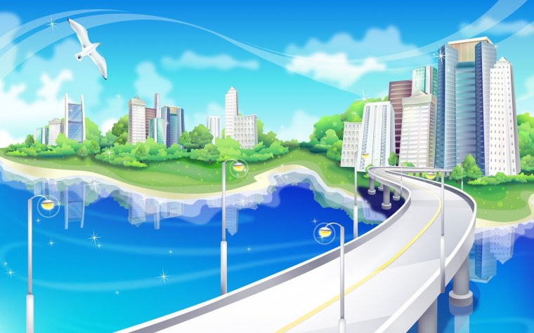 Город рисунок