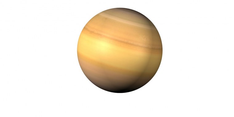 Планета Марс на белом фоне