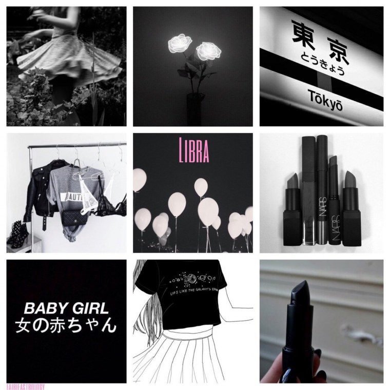 Распечатки черно белые Эстетика