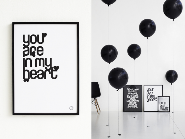 Постеры на стену Пинтерест черно белые