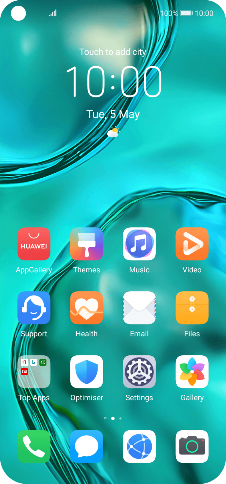 Huawei p40 Lite меню