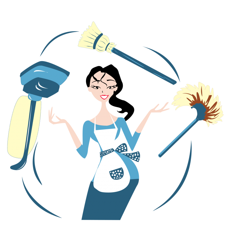 Горничная вектор