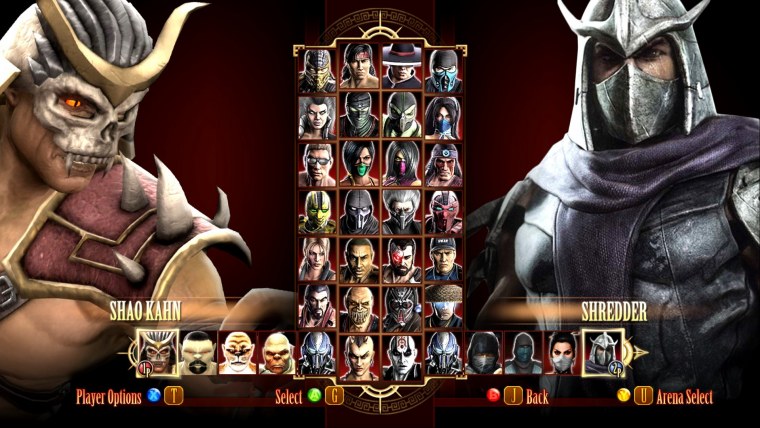 Мортал комбат 9 выбор персонажа