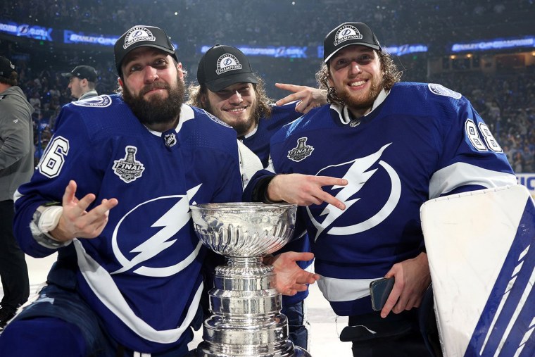 Кучеров и Василевский Кубок Стэнли