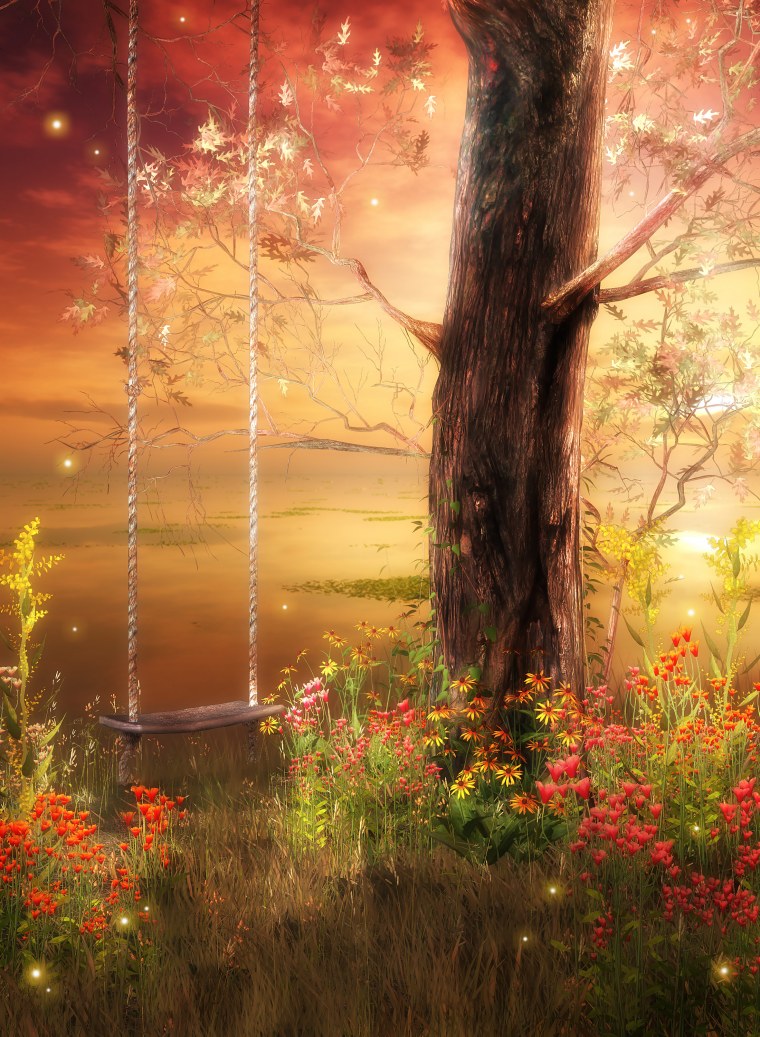 Сказочный осенний лес