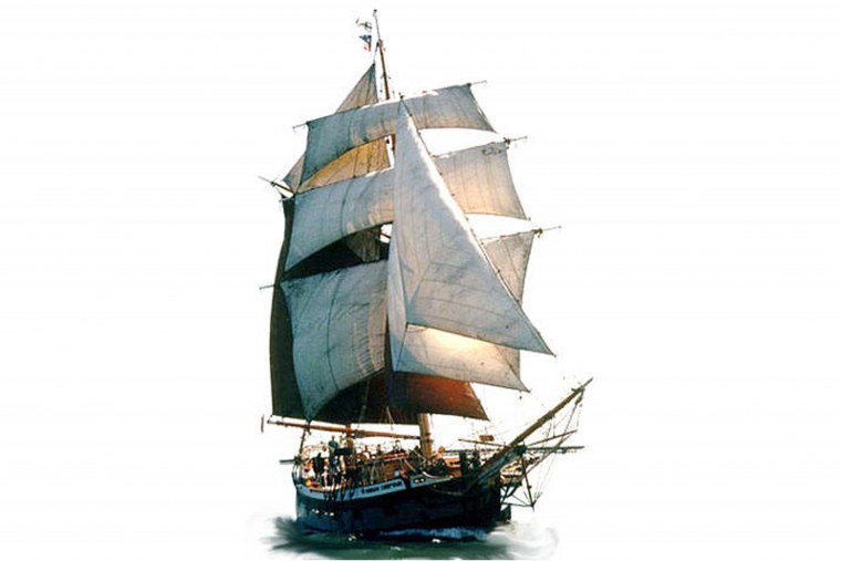 Корабль без фона