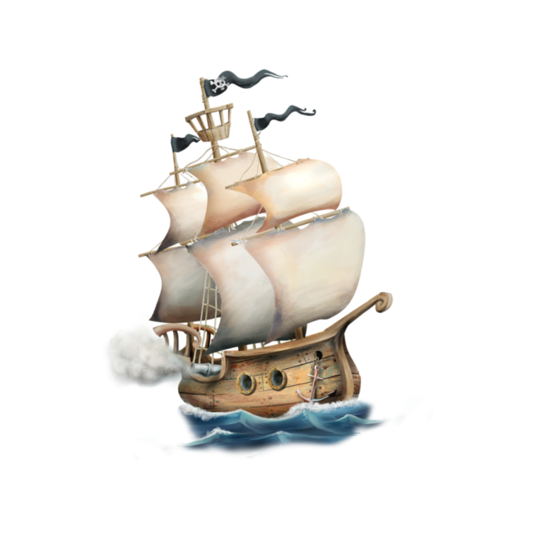 Корабль рисунок без фона