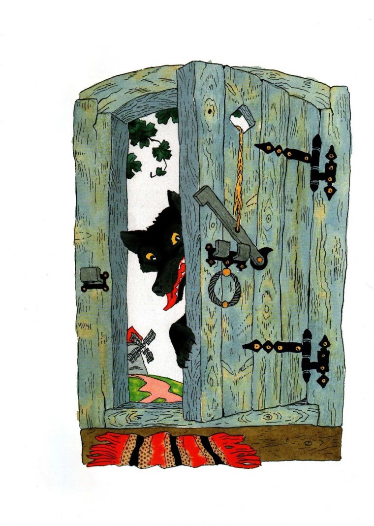 Волк из мультфильма ты заходи если что