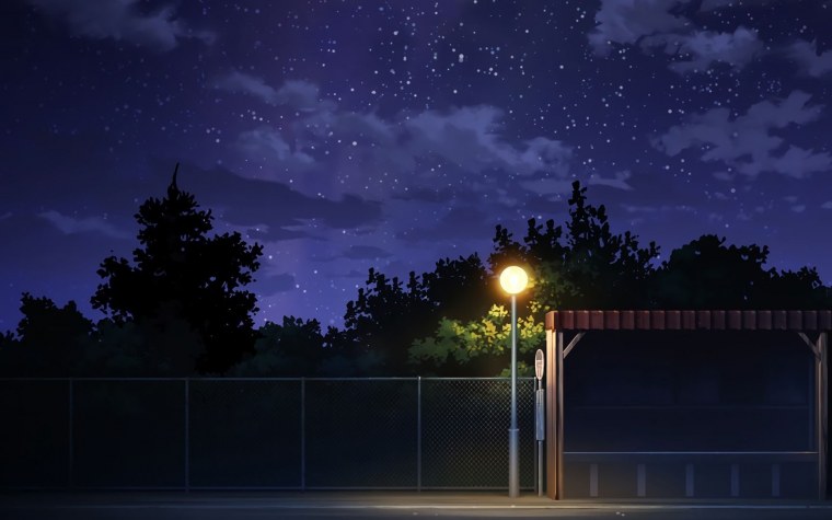 Ночная улица гача лайф