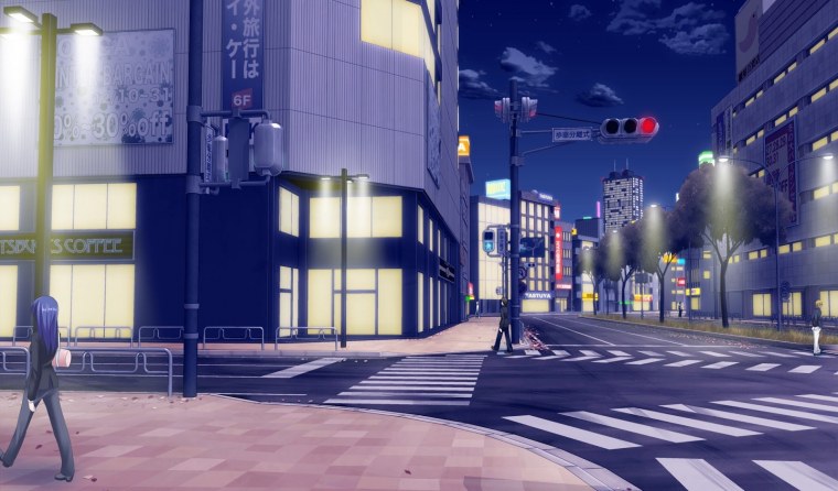 Тёмный переулок аниме гача лайф