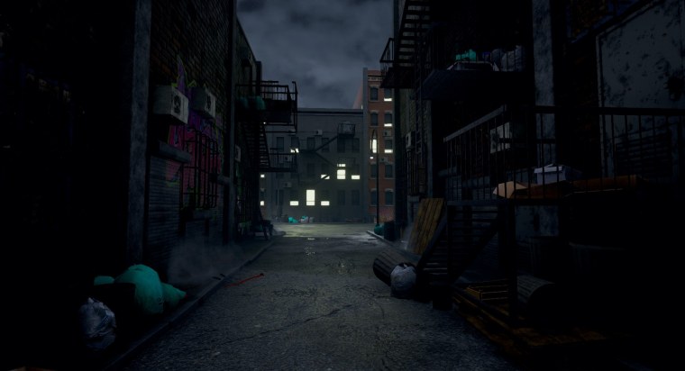 Тёмный переулок аниме гача лайф