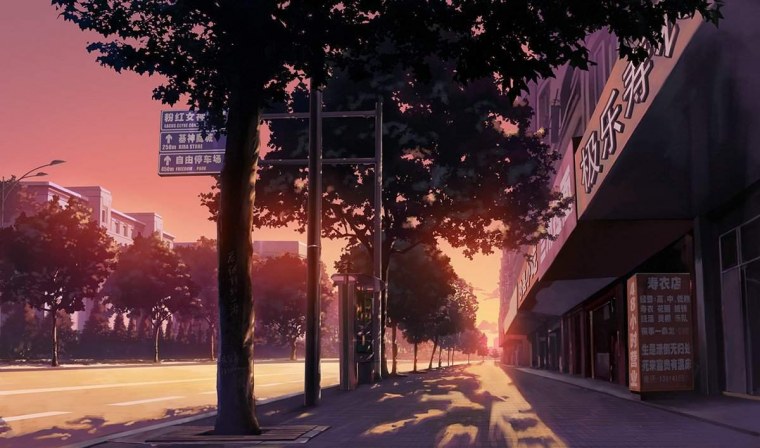 Аниме улица для гача лайф дождь