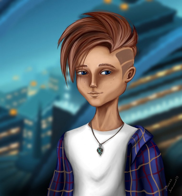 Мультяшное лицо