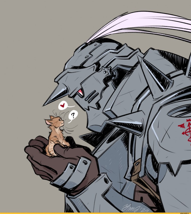 Стальной алхимик Альфонс Элрик