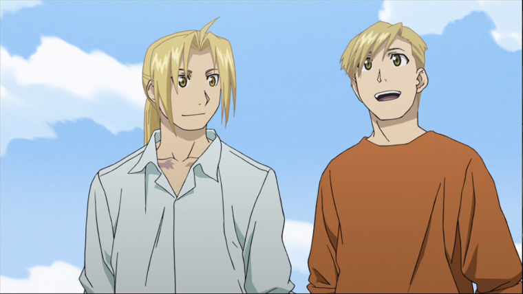 Стальной алхимик братство Альфонс Элрик