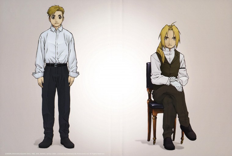 Альфонс Элрик в полный рост