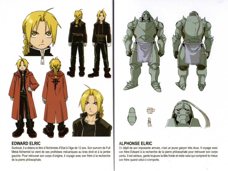 Стальной алхимик персонажи в полный рост