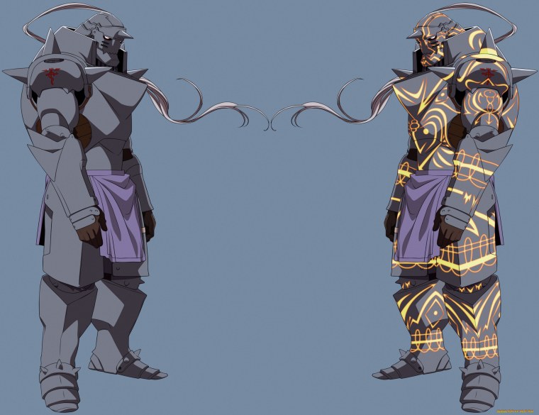 Стальной алхимик Альфонс Элрик