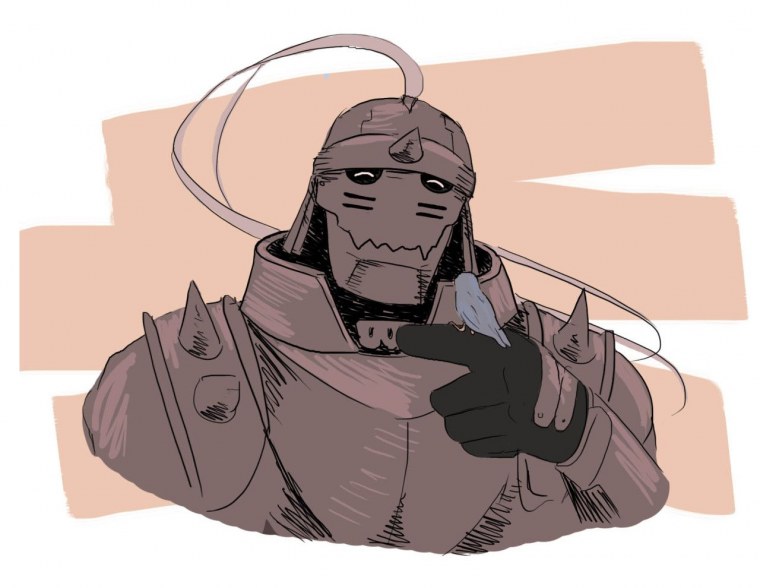 Стальной алхимик Альфонс арт