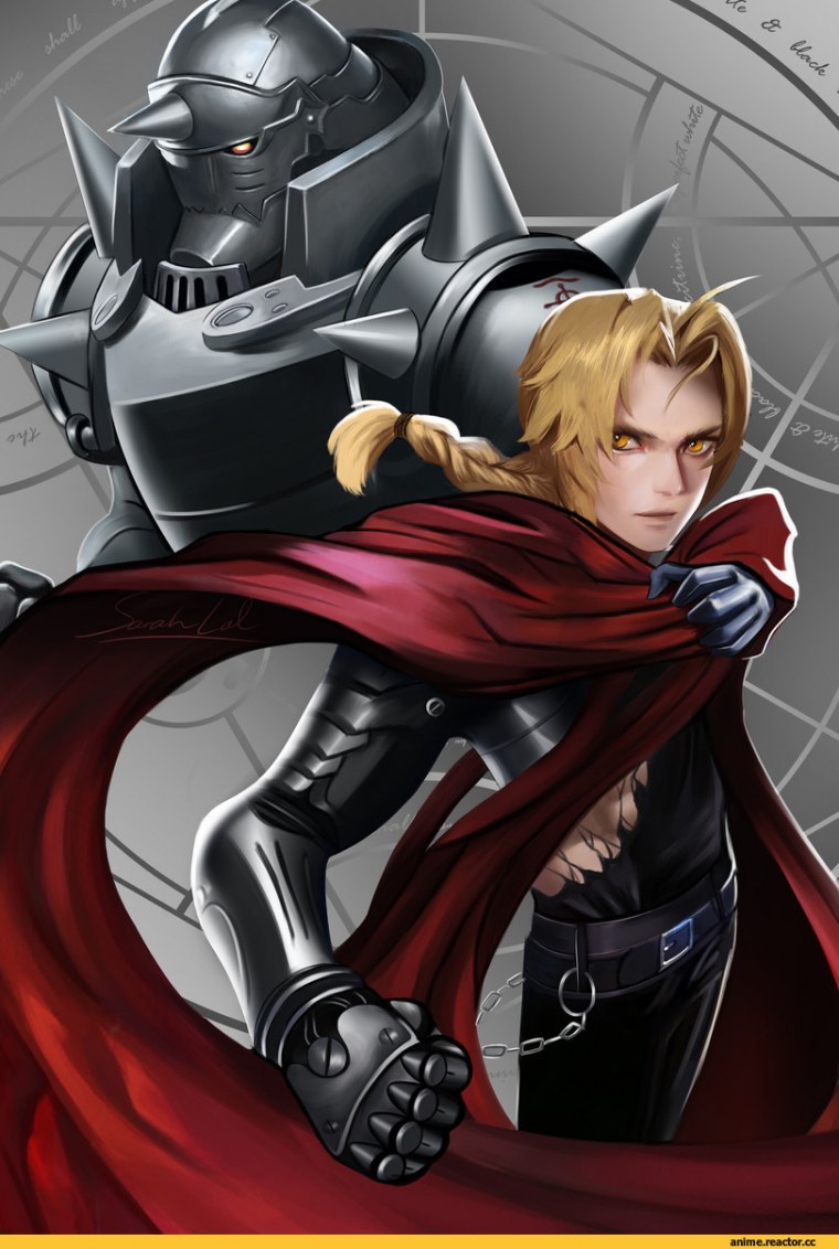 Стальной алхимик Альфонс арт