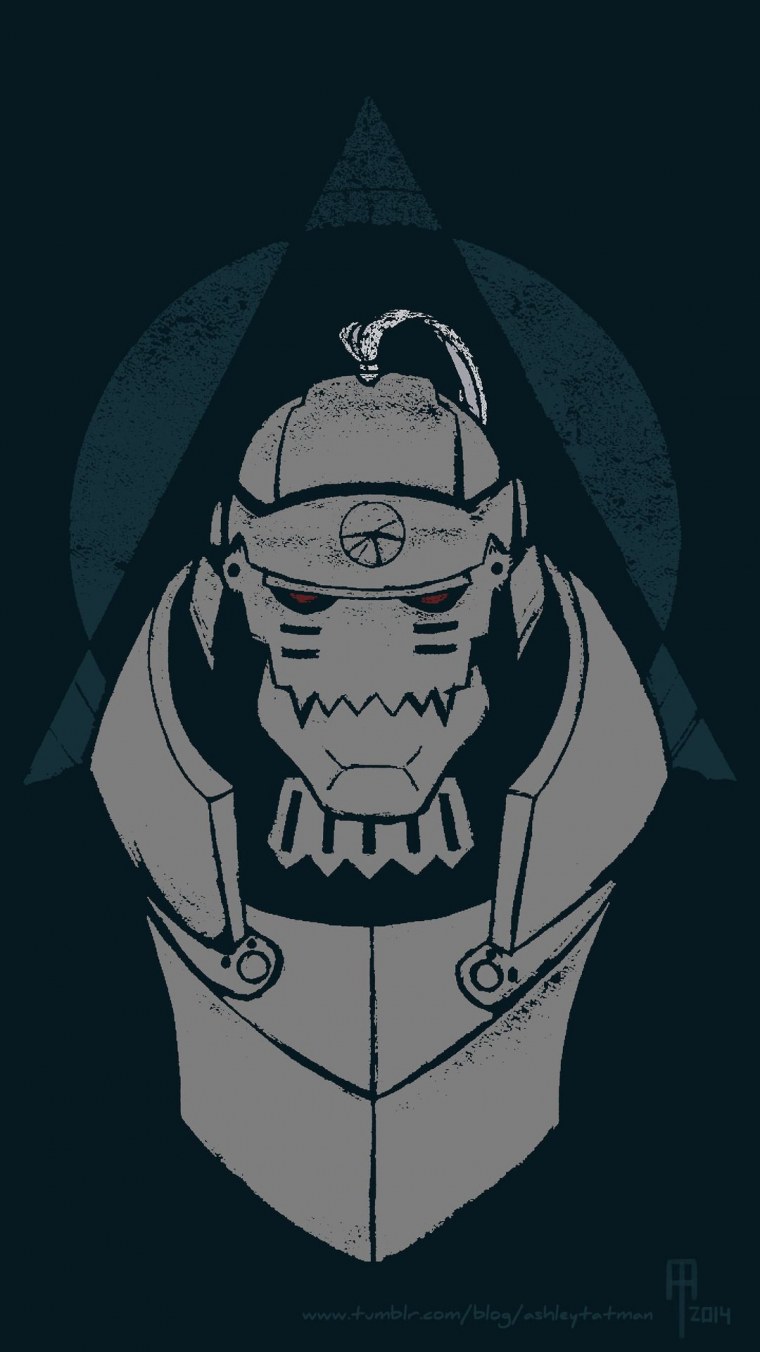 Стальной алхимик Альфонс Элрик арт