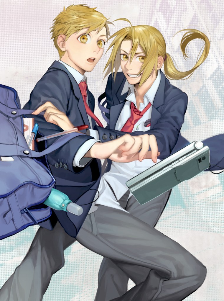 Эдвард Элрик и Альфонс Элрик