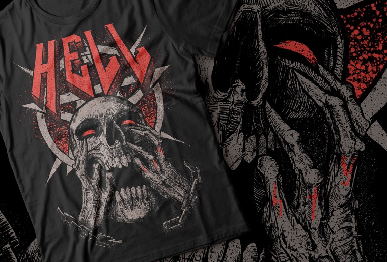 Худи "Hell" от CMH