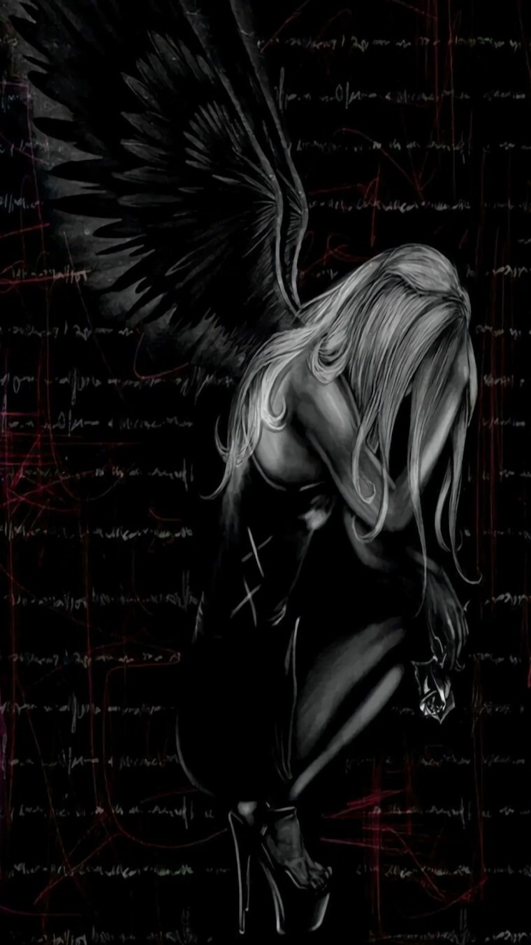 Падший ангел девушка