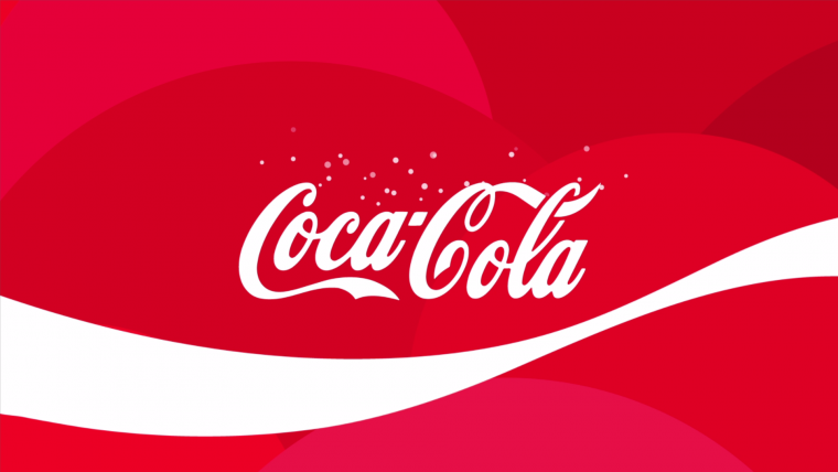 Надпись Кока кола