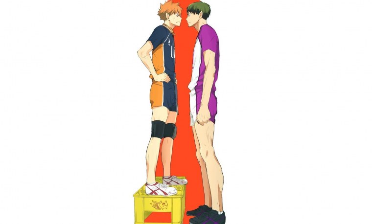 Аниме волейбол Кагеяма и Ойкава